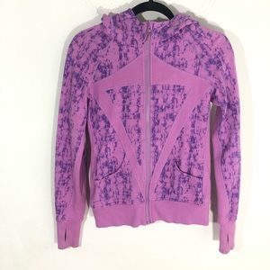 Ivivva Full Zip Hoodie Jacket Size 14 Purple